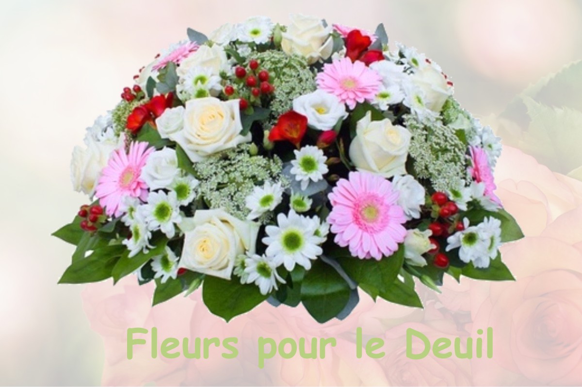 fleurs deuil CHAMBON-SUR-DOLORE